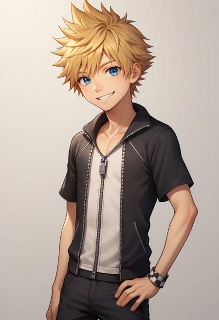 Roxas - Kingdom Hearts - Pony + Illustrious Pony - 1.0