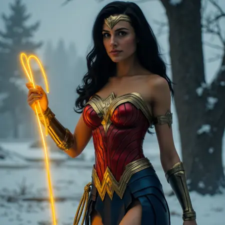 Wonder Woman 2017 style XL + SD1.5 + F1D + Illu