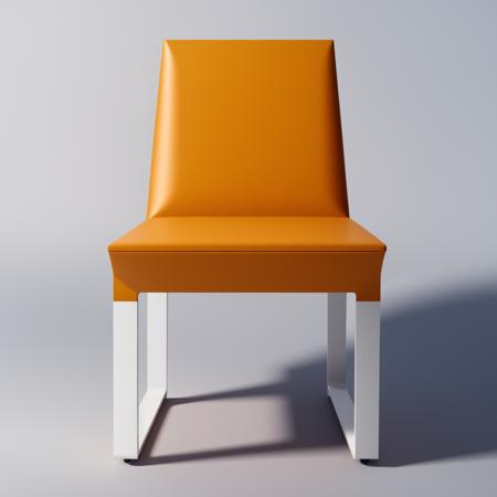 3D Product render style, futuristic chair, finely detailed, purism, ue 5, a computer rendering, minimalism, octane render, 4k