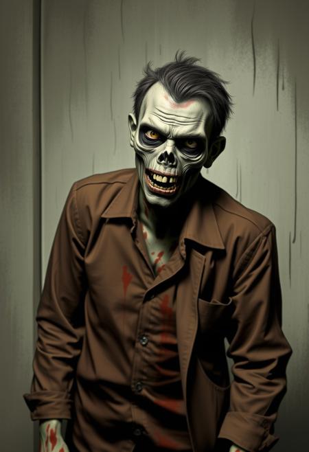 Heya Tom, it's Bob from the office down the hall,
Good to see you buddy, how've you been?,
Thing have been OK for me, except that I'm a zombie now, I really wish you'd let us in, I think I speak for all of us when I say I understand, Why you folks might hesitate to submit to our demand, But here's an FYI: you're all gonna die screaming!