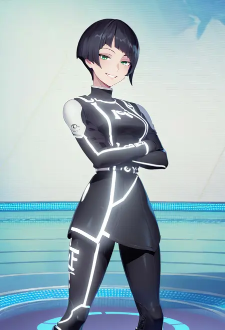 Quorra (from Tron) - Disney Speedstorm