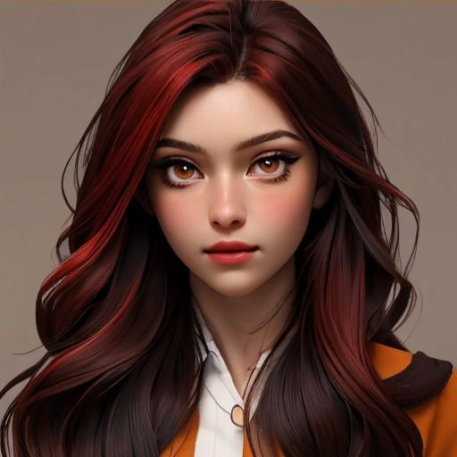 stone room, beautiful eyes, (brown eyes), (beautiful girl), 18 years old, high detail skin, (high detail eyes), highres, (ultra detailed), (high detail face), (highly detail face), (good face), (good noise), (masterpiece), (best quality), photorealistic, 1girl, long hair, (red hair), big breasts, big boobs, big tits, (standing), white skin, half body