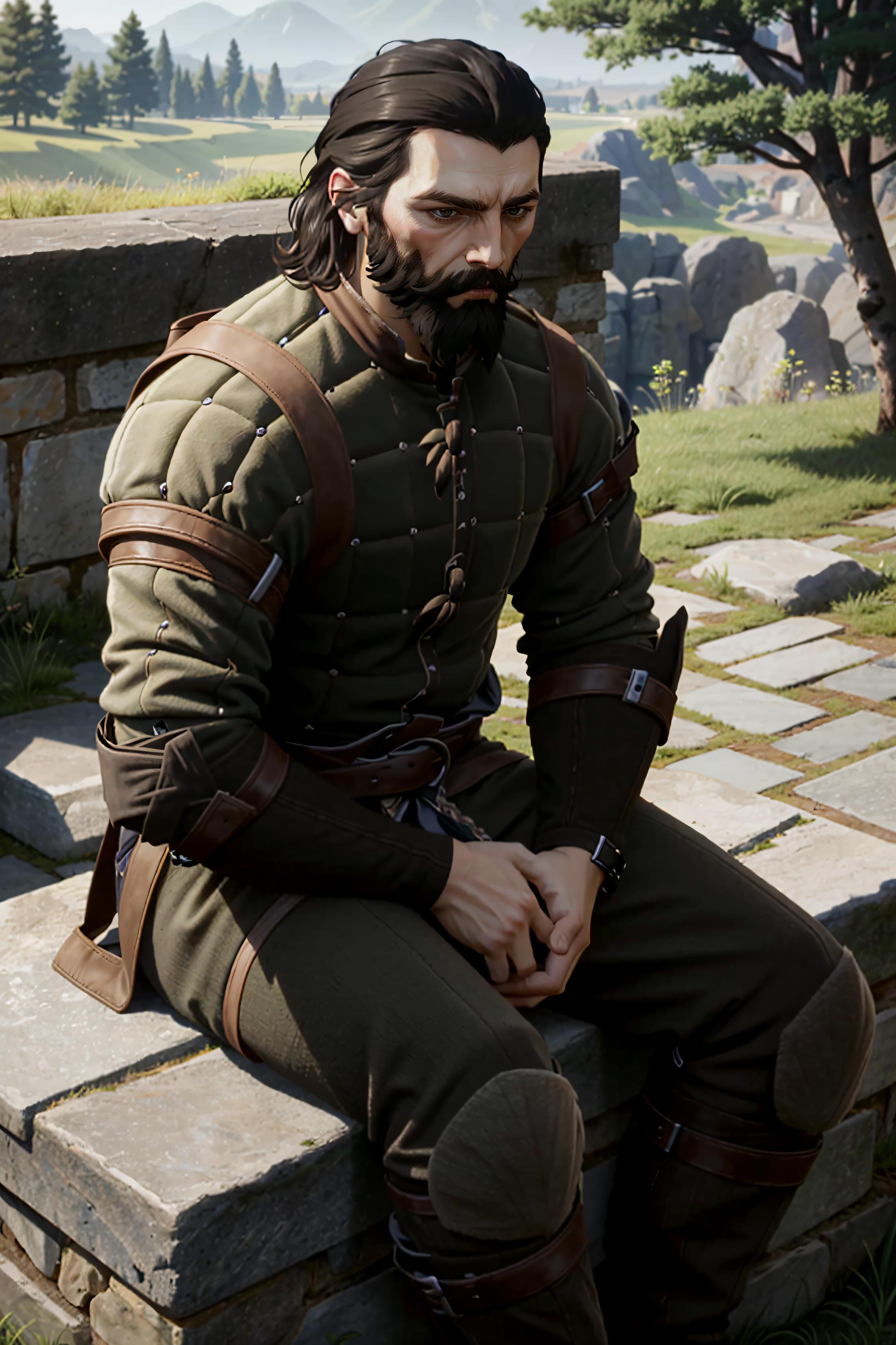 Blackwall from Dragon Age: Inquisition image by BloodRedKittie