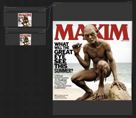 Comfyui simple image comparison workflow