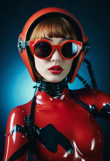 (on the knees)(analog photo:1.2),((dynamic pose:1.2),(dynamic camera),(amateur photo:1.3,art retouch,, analog photo), (close-up) rodian alien Snorkeling ,alien planet,(sci-fi:1.5), spaceship, mineralogical fractal, mutation black petals, nuclear reactor interior, photorealistic surrealism tangka, (film grain:1.2), abstract collage,(masterpiece, high quality, fisheye:1.2), , solo, model photoshoot, (red theme:1.1), a stylish girl,big lips, round_eyewear, solo, pride, , (looking at the viewer), ((best quality)), (artistic photography by Philippe Halsman and Ara Gler:1.2), award wining, f/5.6, shutter speed 1/125 sec, iso3200, white balance daylight, exposure compensation "-1.5 ev", shutter priority shooting mode, Deep black Photorealistic bf-style, translucent vibrant Red charming beautiful freckled busty wired-cyborg elfish princess with complex system equipment like a hyper detailed Ninja by Tsutomu Nihei, gaze, cozy warm lighting from within, volumetric lighting, ultra detailed, deep Blacks, very detailed, atmospheric haze, Film grain, cinematic film still, shallow depth of field, highly detailed, high budget, cinemascope, moody, epic, Vintage, Polaroid,