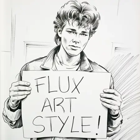 Take On Me - ART STYLE (Flux Lora)