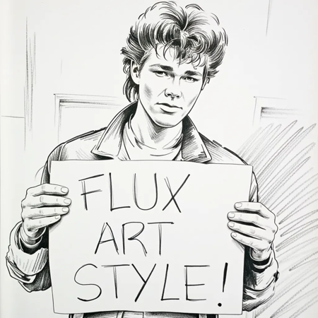 Take On Me - ART STYLE (Flux Lora) v1.0