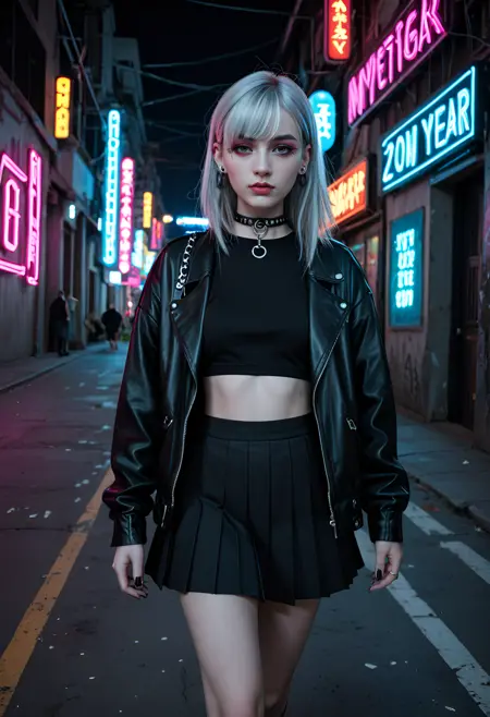 Goth Girl Realistic Wildcard Pack for ComfyUI (SDXL Ready)