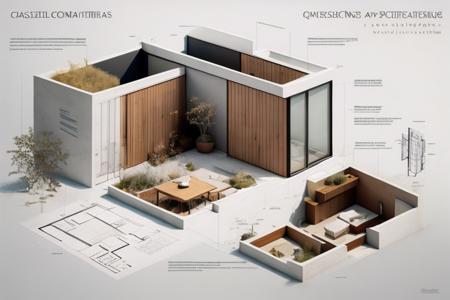 建筑图纸| Architectural drawings - 建筑图纸| Stable Diffusion LoRA 