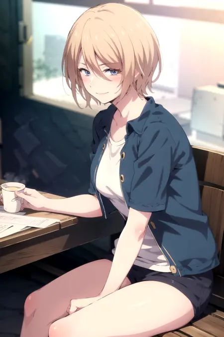 Akane Hououji - The Café Terrace and Its Goddesses