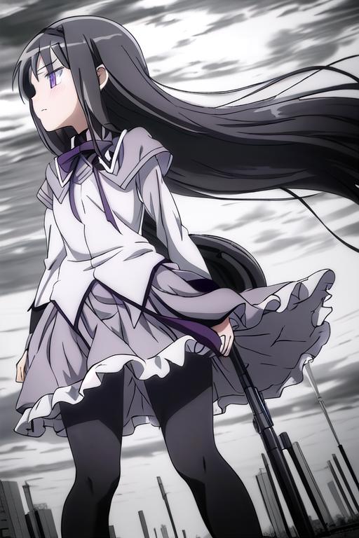 Akemi Homura (Puella Magi Madoka Magica) image by Yumakono