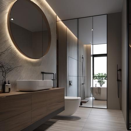XL-A bathroom with a variety of color combinations v1.0