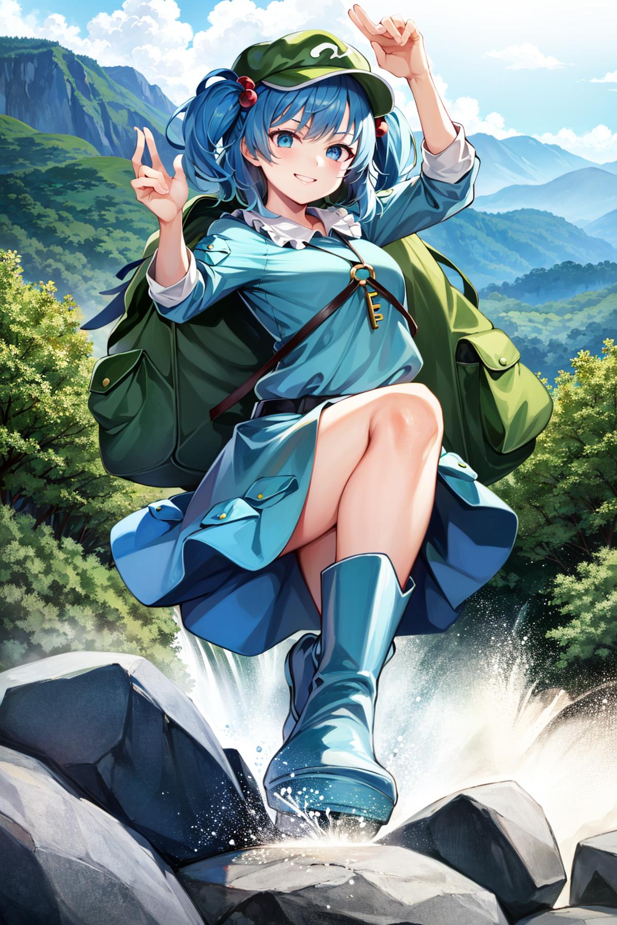 kawashiro nitori (touhou) 河城荷取 东方project image by the_book_is_mine