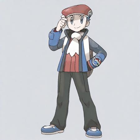 Red, Lucas and Hilbert - Pokemon V1
