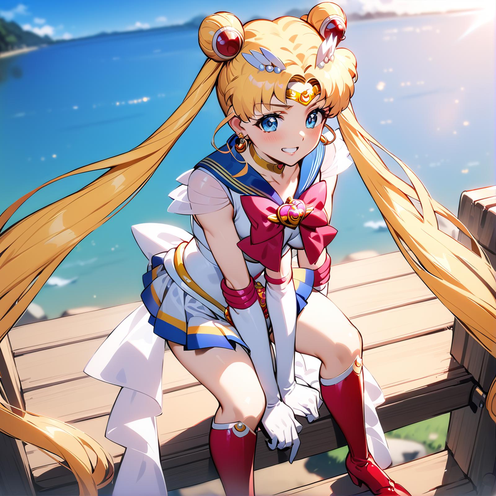 [SDXL] Super Sailor Moon / スーパーセーラームーン image by memolemon123