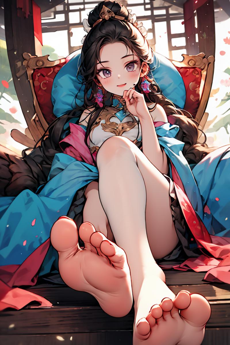 Sexy Feet (Sitting) | 玉足 image by MarkWar