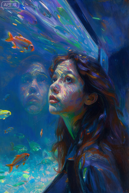 OB粗犷笔触油画 Oil painting with bold brushstrokes. V2.0 turbo