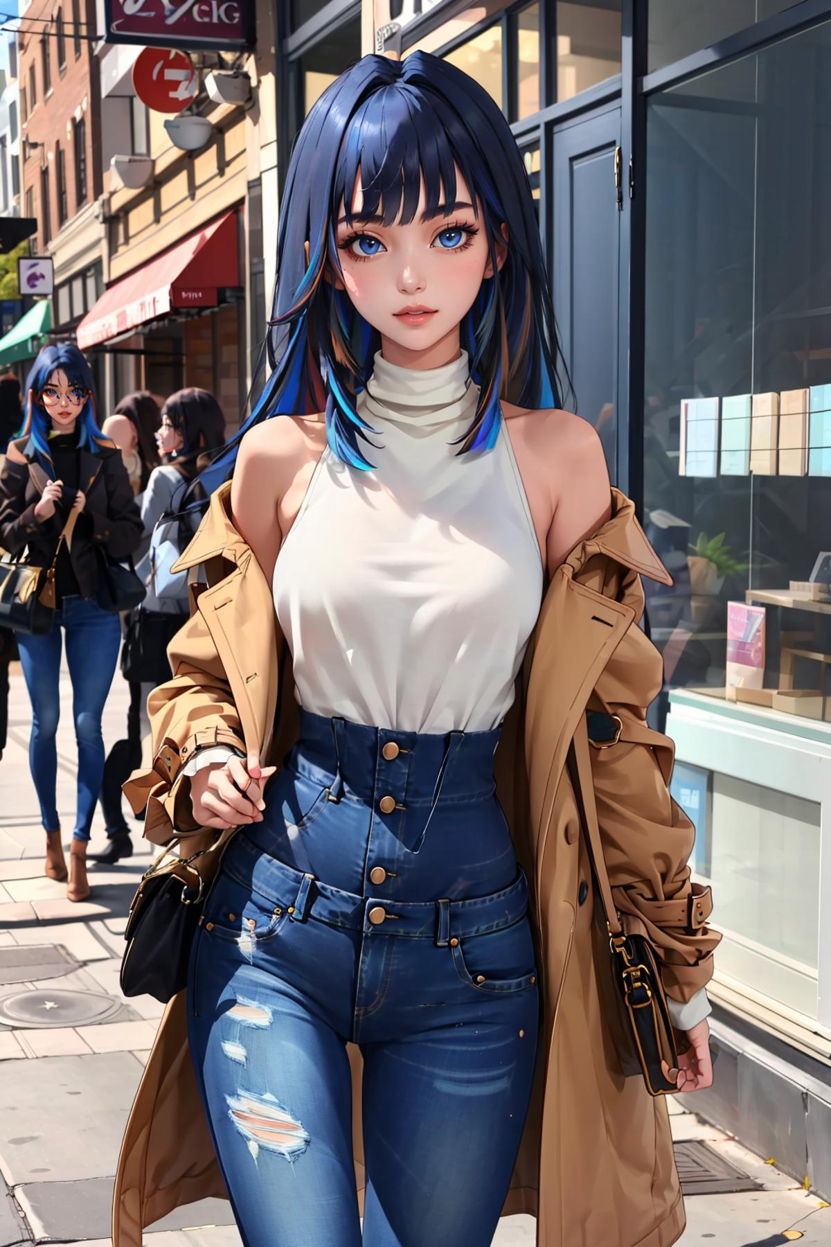 AI model image by Looker