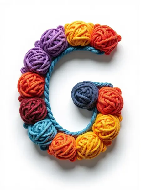 Wool Art Letters