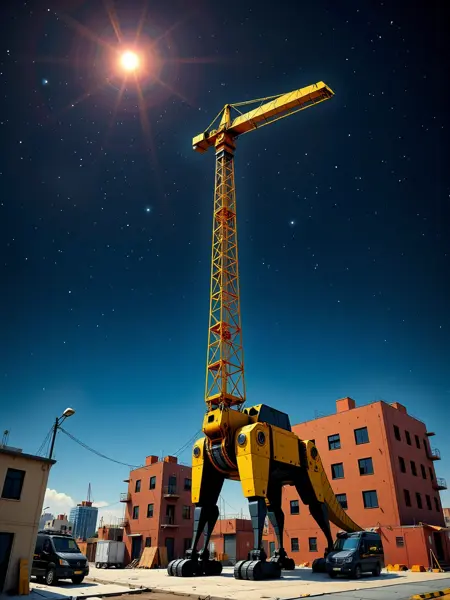 DP Dinocranes FLUX & SDXL