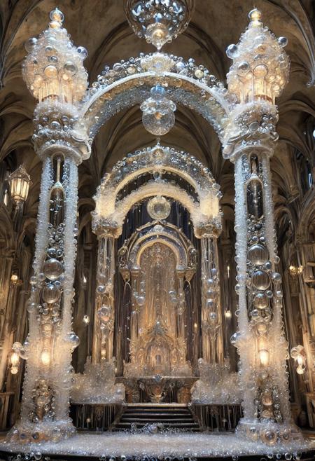 epic, masterpiece, highly detailed, absurdres,
dwarven mines in (art deco style:1.5), large columns, very tall indoor space, mystical lighting, point light sources, 
walls made_of_bubbles, columns made_of_bubbles, decorations made_of_bubbles, throne made_of_bubbles, forge made_of_bubbles, tables,  benches, lanterns made_of_bubbles, arches made_of_bubbles, gates made_of_bubbles, pipes made_of_bubbles.