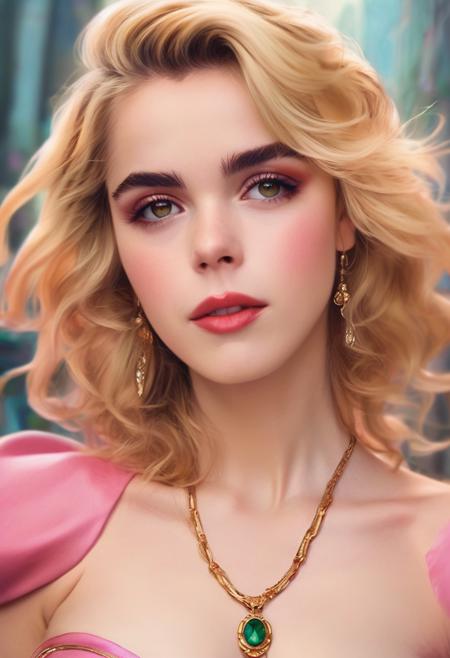 <lora:krnnshpk:1> , Close-up photography of the face of a beautiful   krnnshpk woman,  as Princess Peach, fantasy, highly detailed, digital painting, artstation, concept art, sharp focus, illustration, art by Tony Sart and artgerm and randy vargas