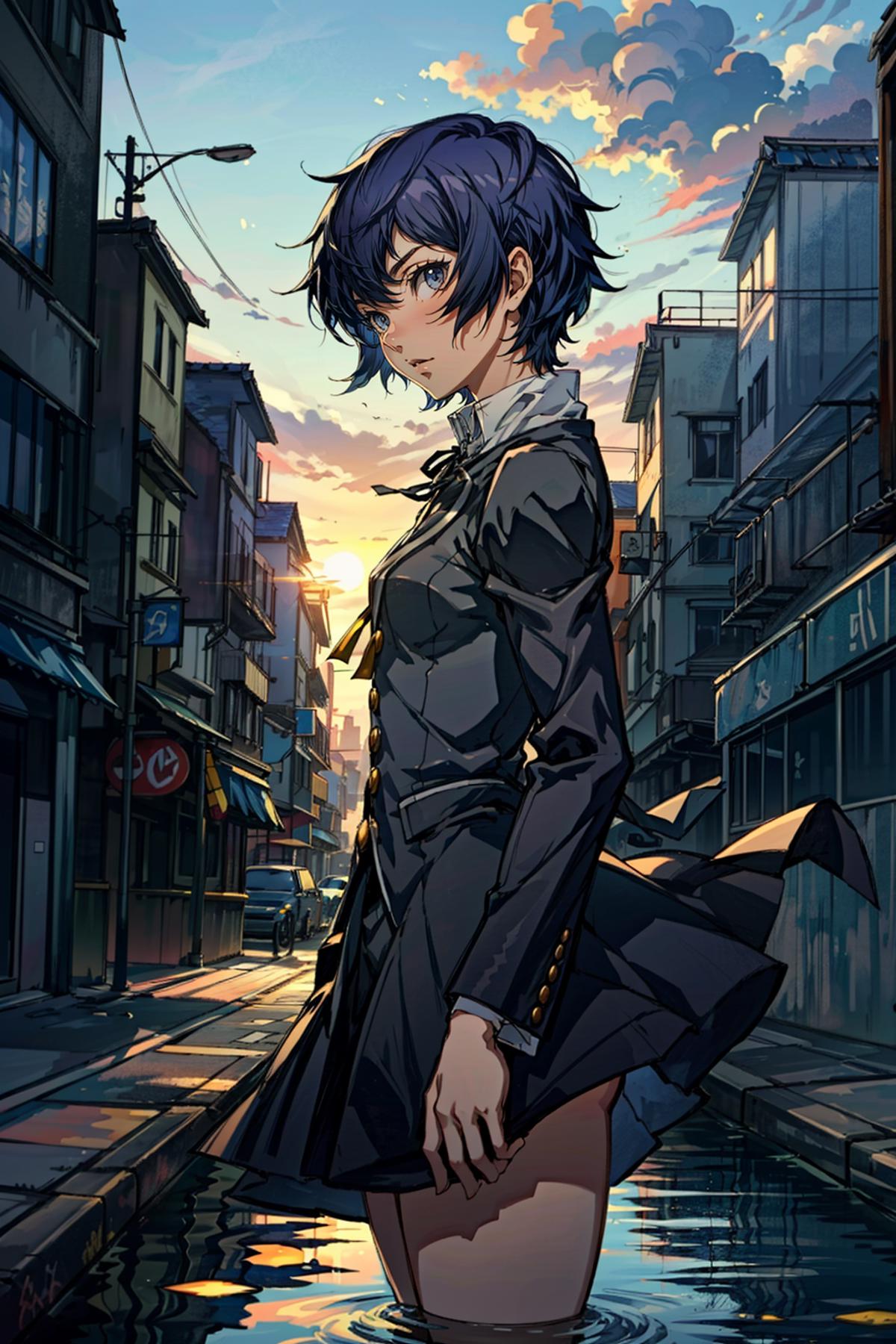 Naoto Shirogane from Persona 4 image by BloodRedKittie