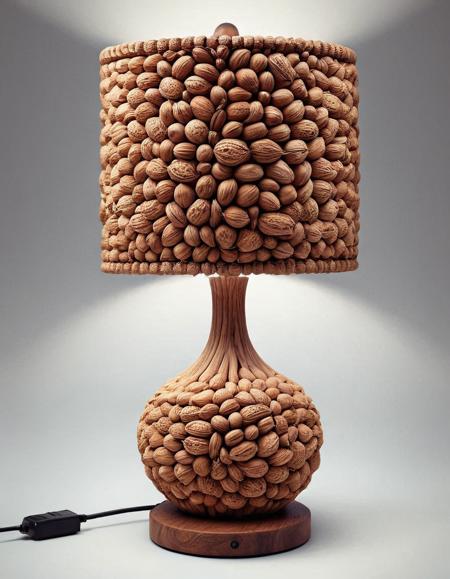 bedside lamp nutstylesnut <lora:NutsNutsStyleXL:1>