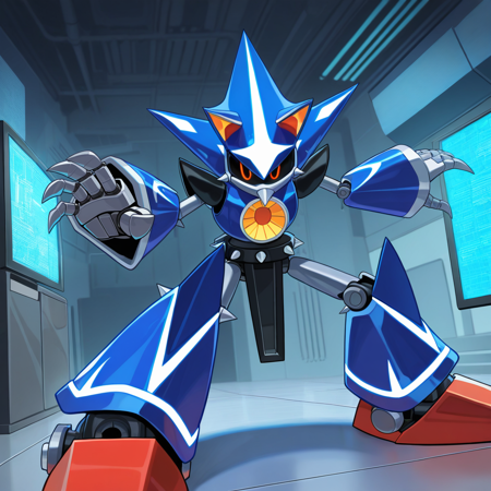 Metal Sonic - Sonic the Hedgehog (4 Forms) Neo Metal Sonic