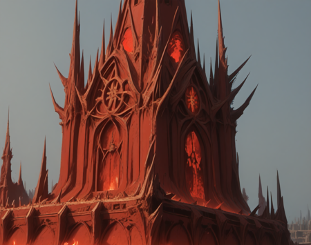 Khorne Architecture (Buildings) (Pony) (AD) v1.0