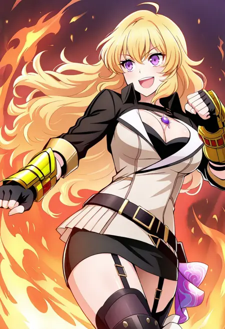 RWBY - Yang Xiao Long (Volume 2 Outfit: Hunter)