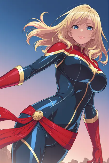 Captain Marvel (MvC Infinite Concept Art)