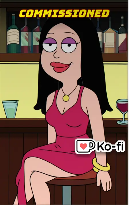 American Dad TV Show Style LoRA