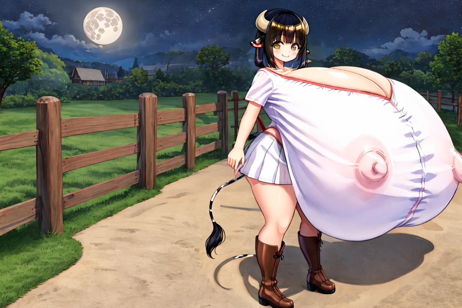 Cow Maiden, maoyuu maou yuusha (Beta) image by rulles