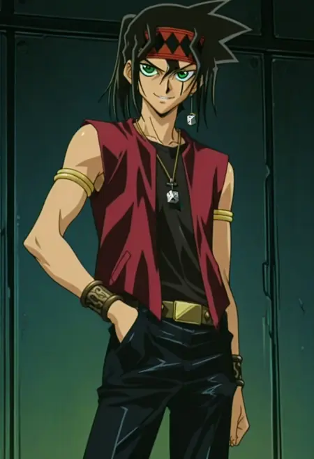 Duke Devlin/Ryuji Otogi from Yu-Gi-Oh!