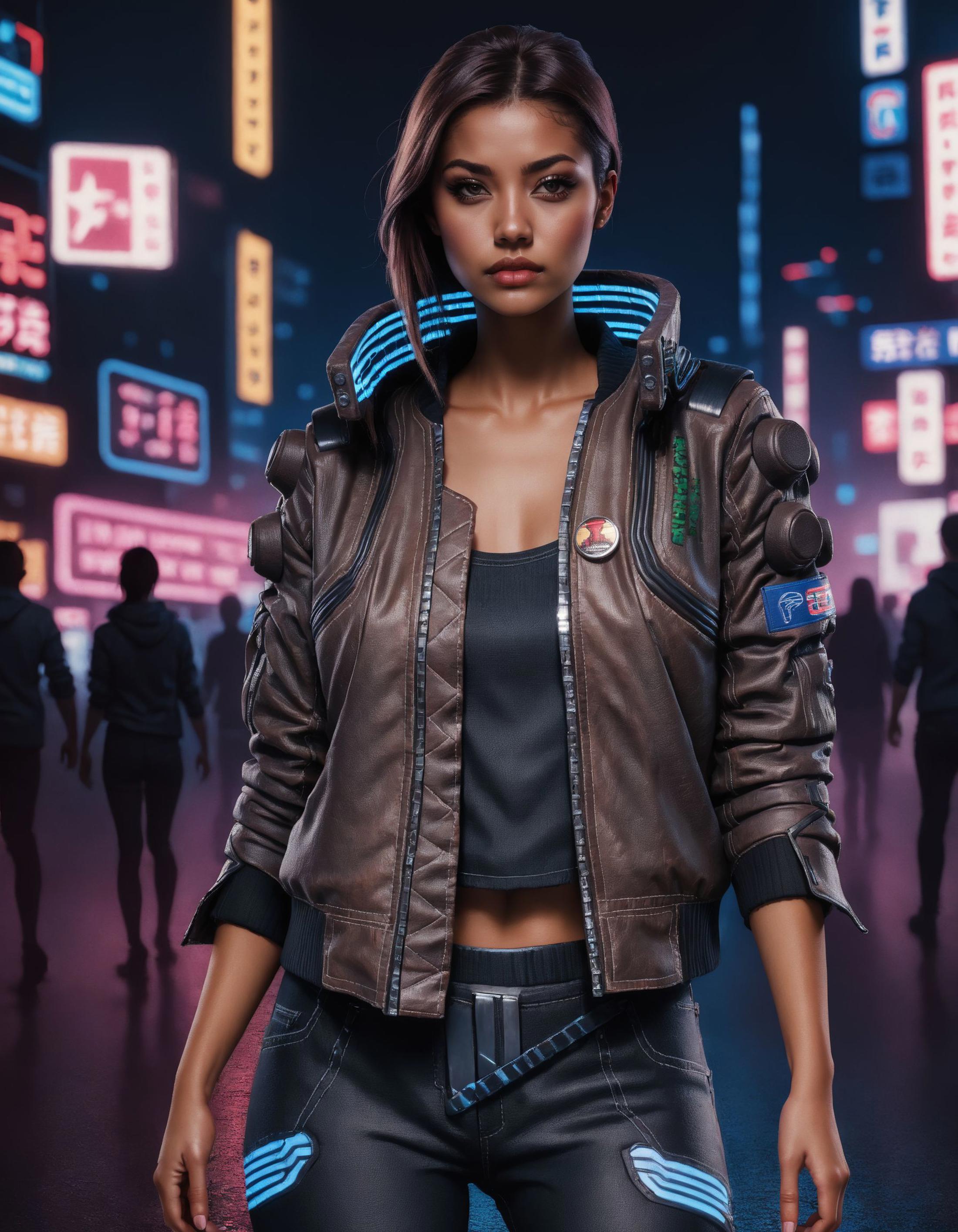 Cyberpunk Samurai Jacket SDXL image by diggydre