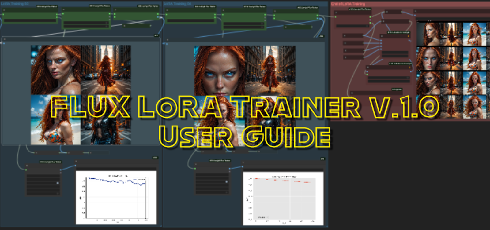 FLUX LoRA trainer on ComfyUI v.1.0