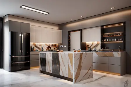 modern luxury kitchen