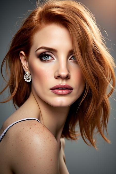 Jessica Chastain SoloLoRA v1.0