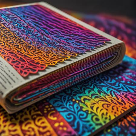 Rainbow Batik [SDXL] - High Saturation High Saturation