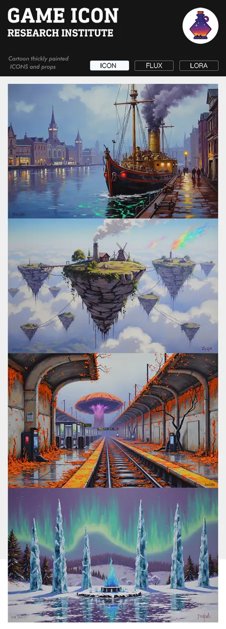 gmic scene_F1 game scene oil painting style VI