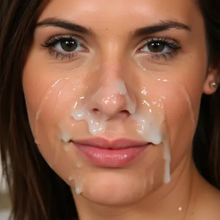 Cum On Face FLUX