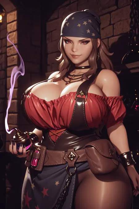 Herba from Under the Witch | Illustrious