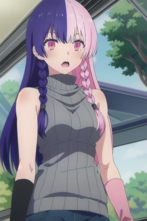2.5次元の誘惑 風 なごみ Nagomi 常服コスプレ衣装 ウィッグ 2.5次元の誘惑 風 なごみ Nagomi 常服コスプレ衣装 ウィッグ