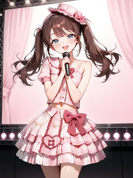 Pink idol clothing