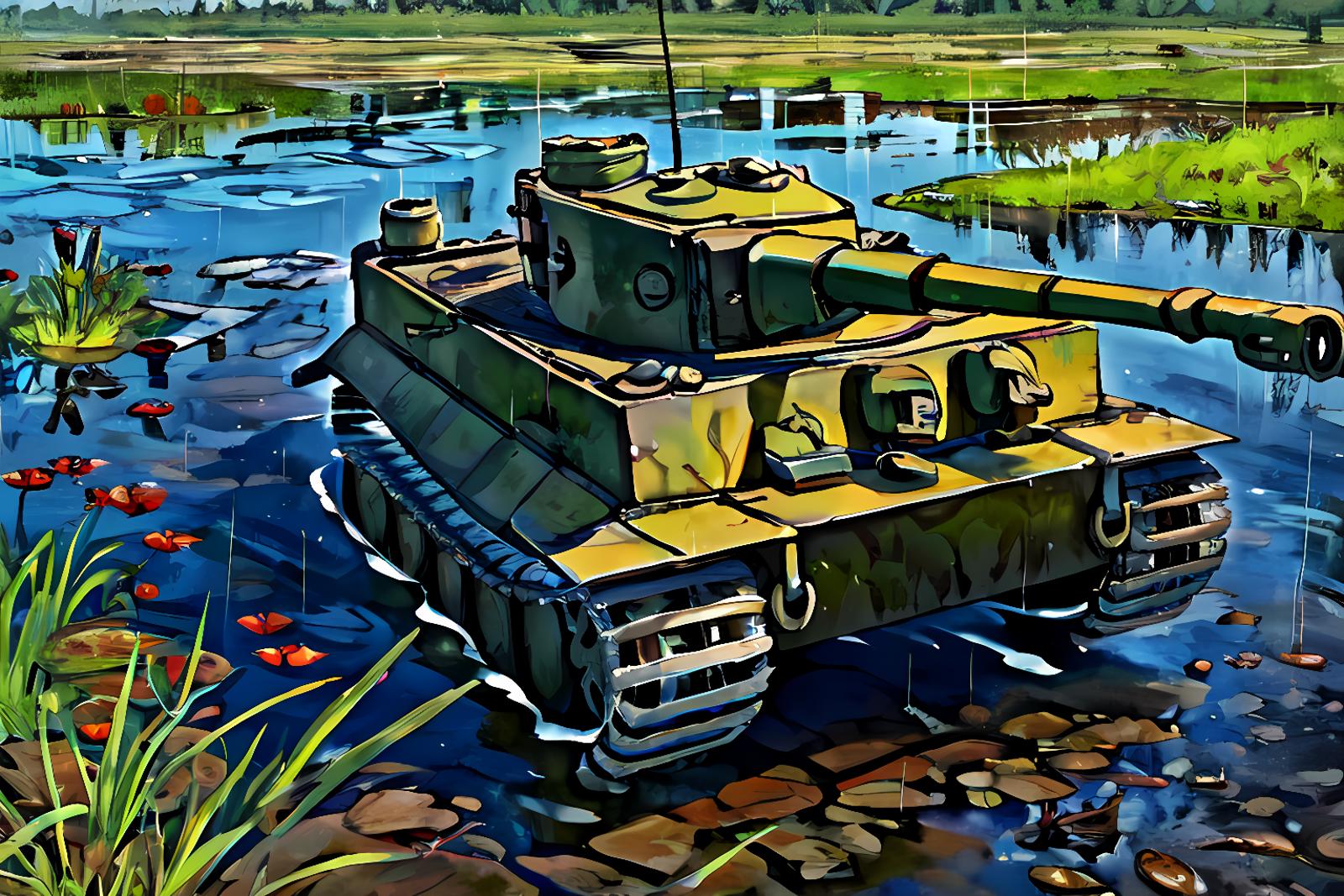 Tiger Tank image by MajMorse