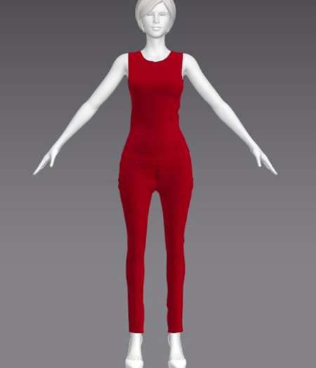 Reference 3-D model pose v1.0