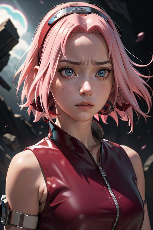 Sakura Haruno - Naruto Shippuden - Character LORA image by R4dW0lf