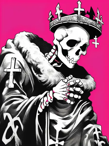 Pony XL - Mörk Borg Style LoRA