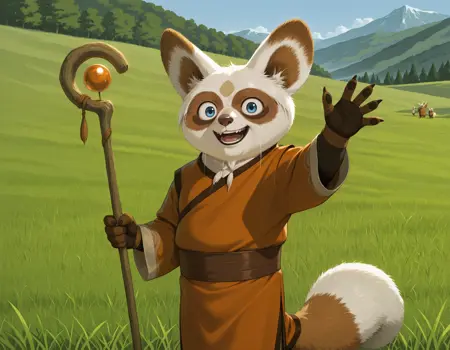 Master Shifu - kung fu panda ( Illustrious )